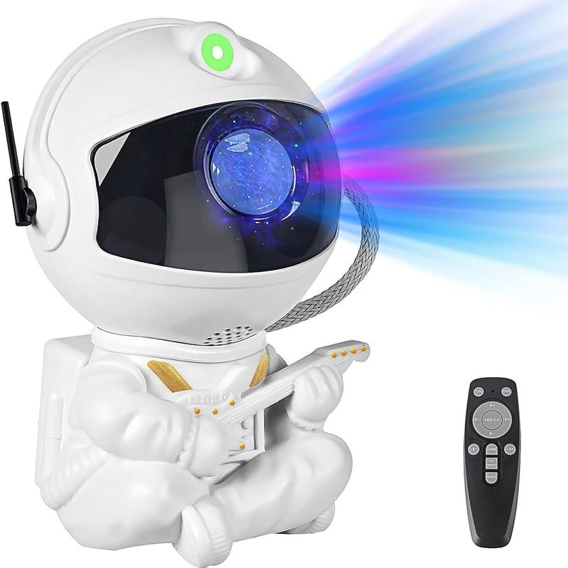 Bedroom Lamp Starry Night Astronaut Projector with 8 Modes