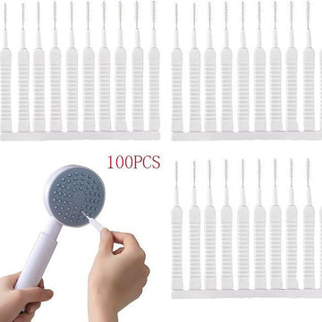 Bathroom Brushes - 100Pcs Shower Head Cleaning Tools