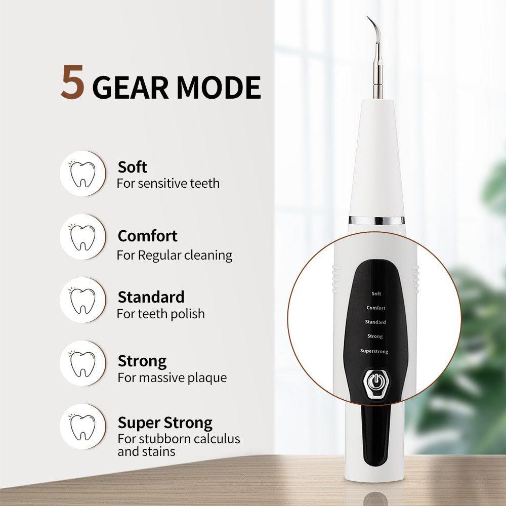 5-speed ultrasonic tooth cleaner electric tooth beauty instrument