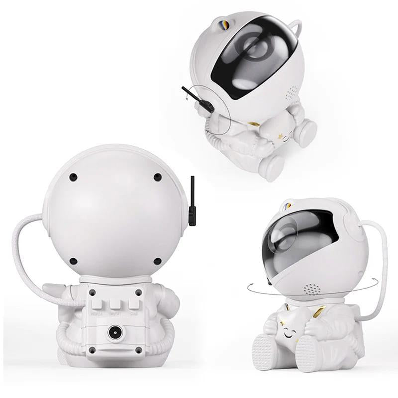 Bedroom Lamp Starry Night Astronaut Projector with 8 Modes