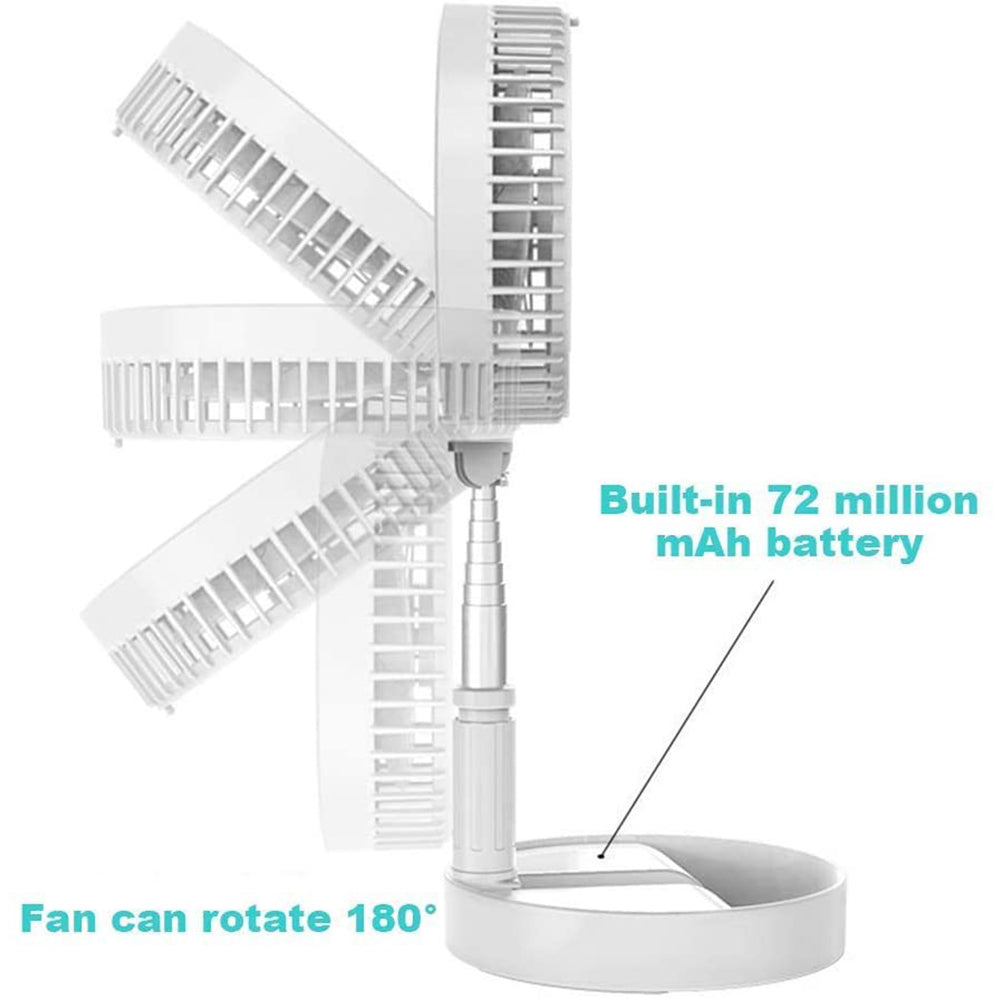 Folding Electric Fan USB Charging Electric Fan