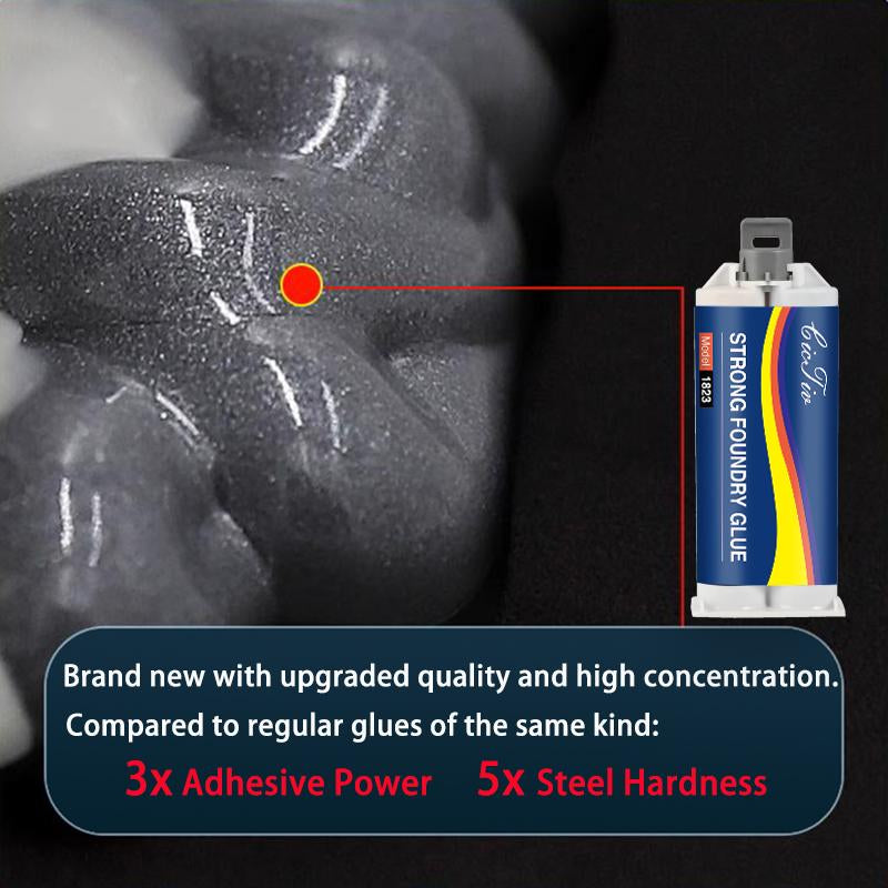 Casting Glue - High-Temp Metal Repair Adhesive, Durable & Versatile