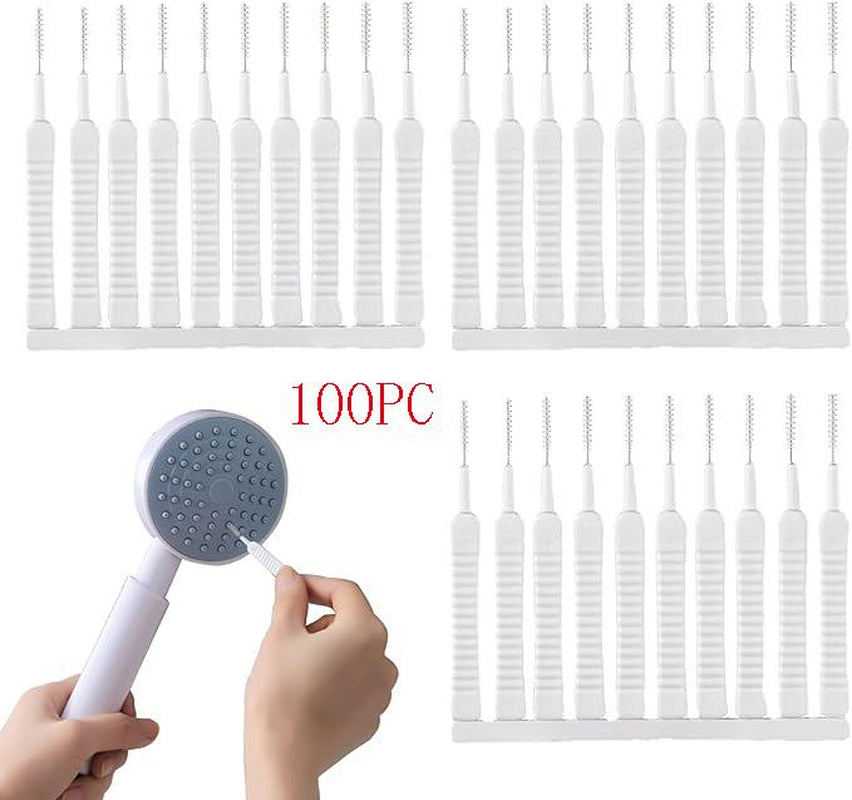 Bathroom Brushes - 100Pcs Shower Head Cleaning Tools