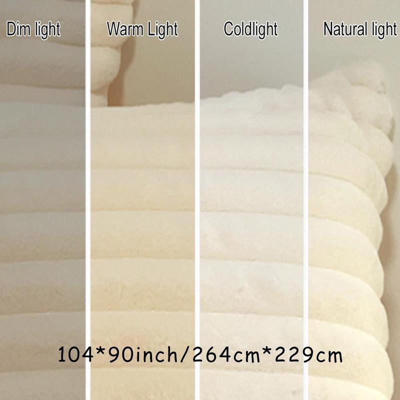 Solid color duvet cover set in various lighting, includes 1 duvet cover and 2 pillowcases, dimensions 104x90 inches.