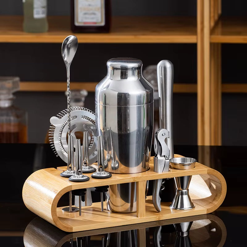 Bartender Set - Stainless Steel Cocktail Shaker Tools