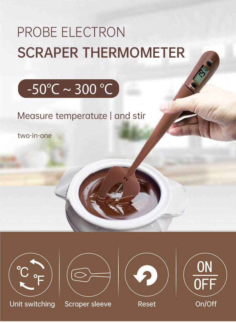 Digital Cooking Thermometer Double