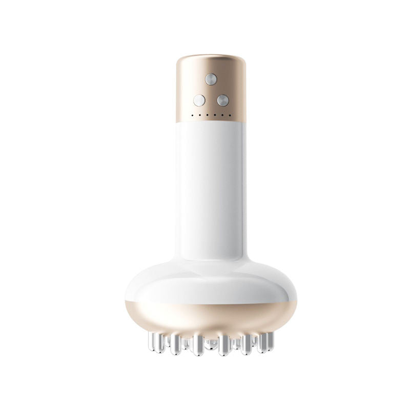 Micro-current Heating Vibration Device Handheld Massager Brush