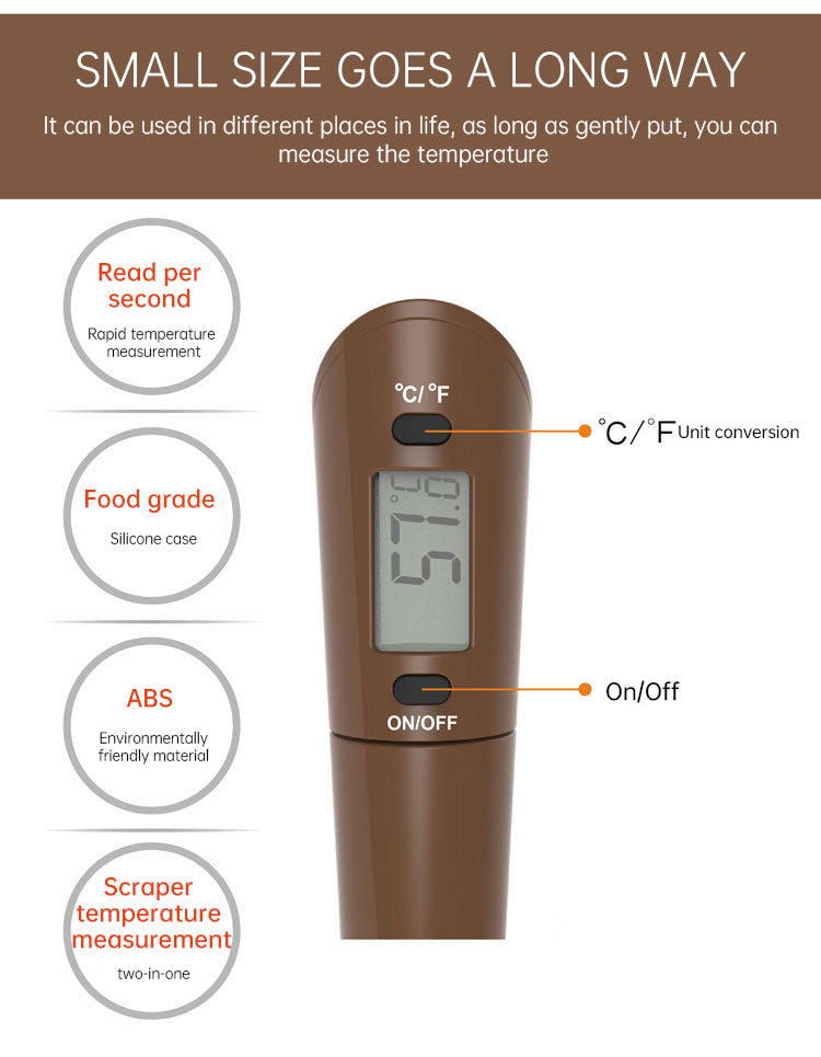 Digital Cooking Thermometer Double