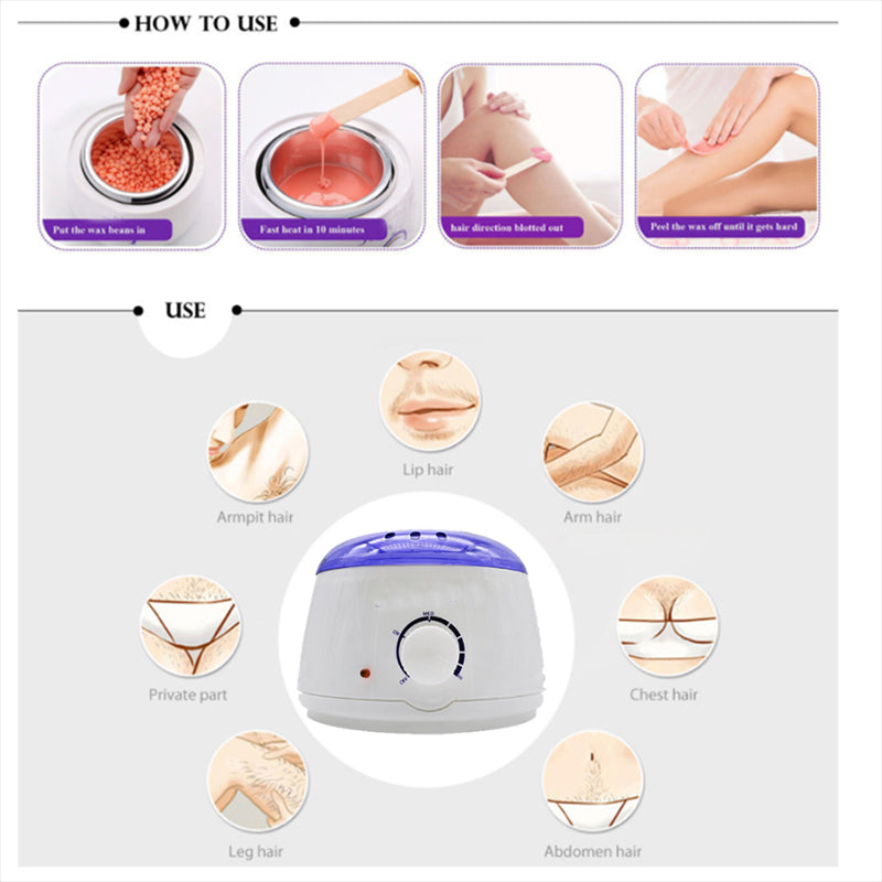 Mini Warmer Heater Electric Hands Hair Removal Machine