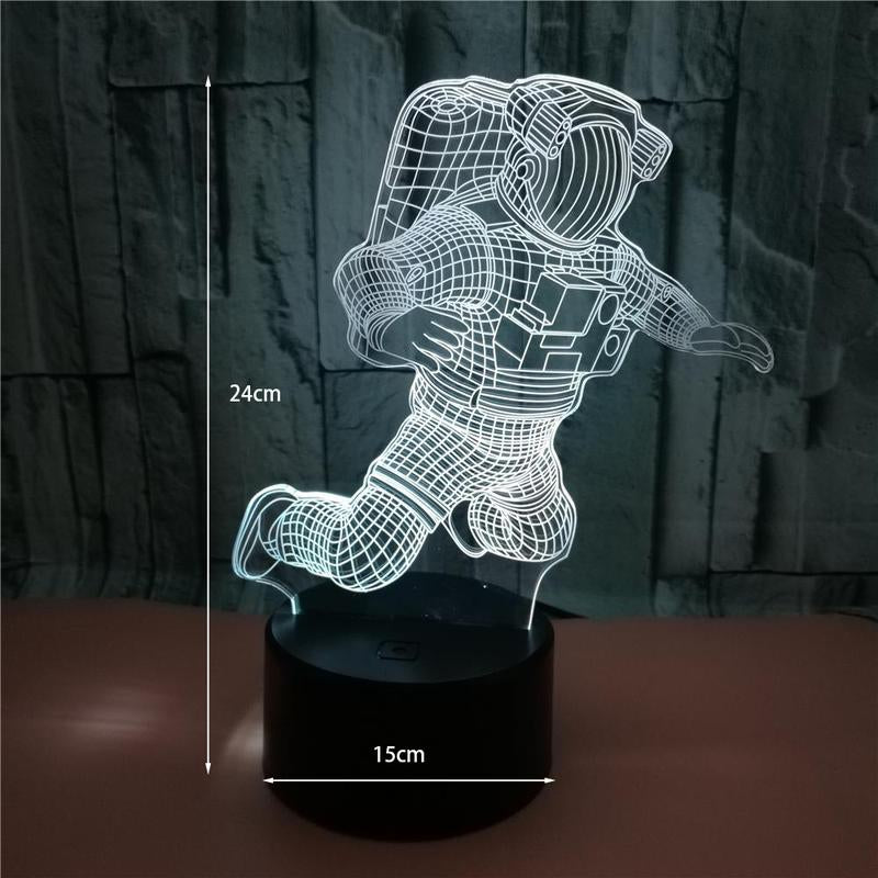 LED Lights for Room: Astronaut 3D Night Light Gift Light