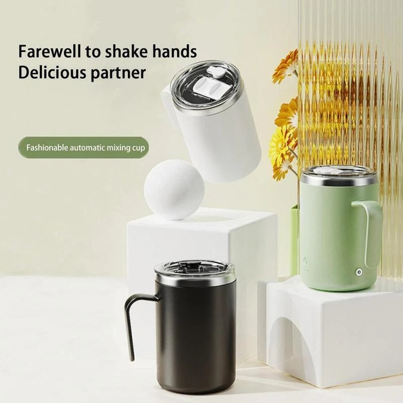 Automatic Stirring Coffee Mug Magnetic Stirring Mug