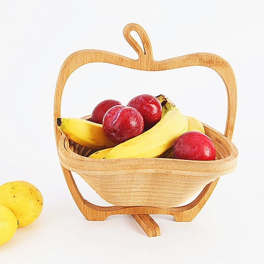 Folding Fruit Basket Creative Fashion Crafts Fruit Storage Basket