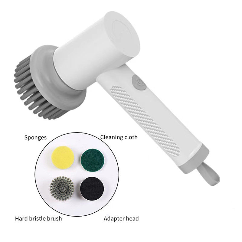 Hand-Held Electric Cleaning Brush Kitchen Stove Brush