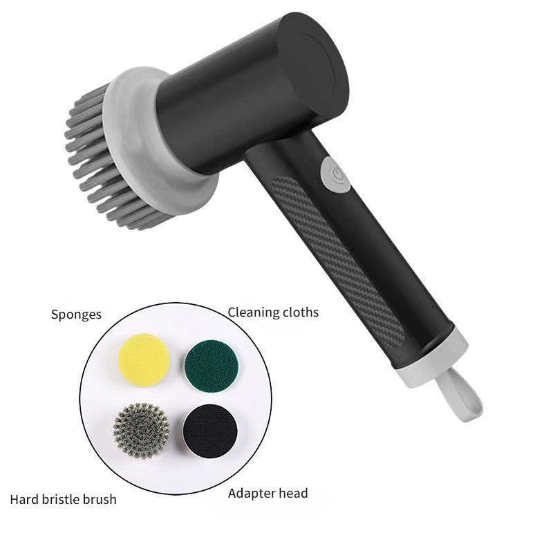 Hand-Held Electric Cleaning Brush Kitchen Stove Brush