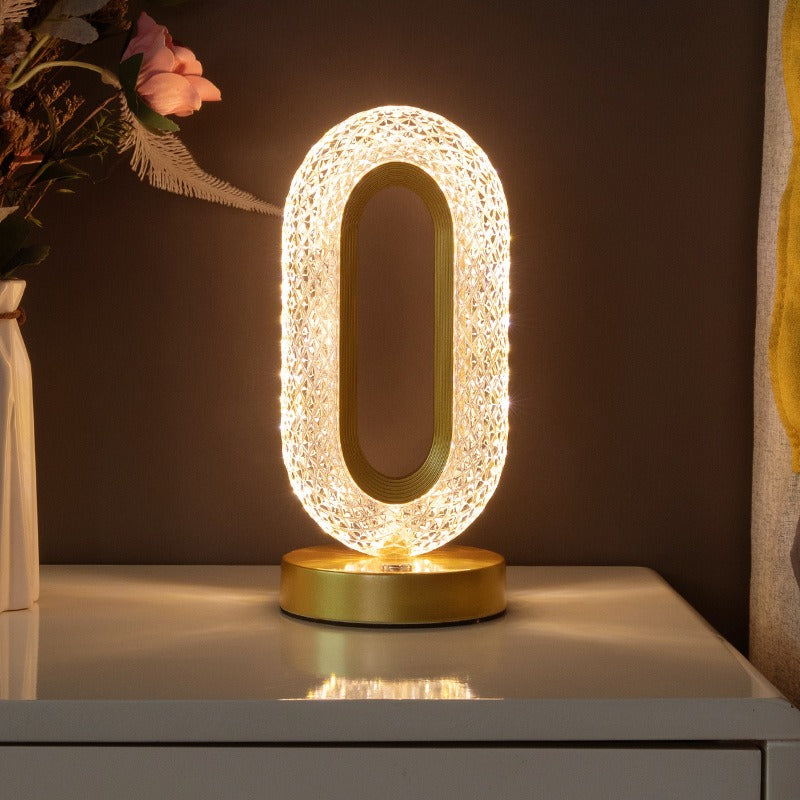 touch crystal table lamp