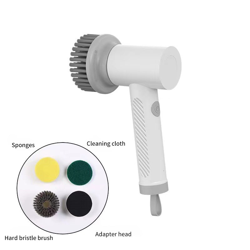 Hand-Held Electric Cleaning Brush Kitchen Stove Brush